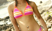 Tussinee Bikini Breeze 205835 Thai Cutie Strips Out Of Her Bikini And Gets Topless By The Sea
