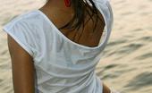 Tussinee Wet Girlie 205877 Super Sexy Petite Asian Tussinee Gets Her White T Shirt All Wet
