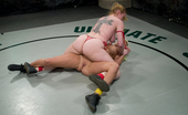 Ultimate Surrender 213513 Huge Titted Blond (34F) Gets Her Assed Kicked In Real Wrestling.
