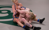 Ultimate Surrender 213522 Two Blonds Battle It Out To See Who Fucks Who. Real Catfight!
