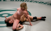 Ultimate Surrender 213536 Big Titted Blond Kicks Asians Ass In Naked Hardcore Wrestling.
