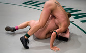Ultimate Surrender Hot Blond, Kicks Tiny Asianï¿½S Ass In Nude Non-Scripted Wrestling.

