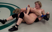 Ultimate Surrender 213588 2 Big Titted Blonds Wrestle Non-Scripted, To See Who Fucks Who.
