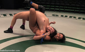 Ultimate Surrender 213618 Isis Love Kicks Little Latina'S Ass! Non-Scripted Wrestling! After Beating Her Isis Fucks Her!
