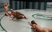 Ultimate Surrender 213654 4 Girls Wrestling In The Only Non-Scripted Catfighting On The Net! Brutal Real Sex Fighting!!
