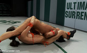 Ultimate Surrender 213726 Tiny Asian Takes On Bigger Hawaiian In Non-Scripted Real Sex Wrestling. Hot Asian Kicks Her Ass All Over The Mat Then Brutally Fucks It In RD4! HOT
