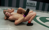 Ultimate Surrender 213736 Two Hot Blonds Battle It Out In Non-Scripted Wrestling To See Who Gets Dominated & Fucked Like A Loser. Brutal Submission Holds & Fingering On The Mat
