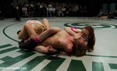 Ultimate Surrender 213767 Brutal 4 Girl Tag Team Match Up! Non-Scripted, Sexual Submission Wrestling. All In Front Of A Live Audience! Losers Get Fucked Hard By The Winners!
