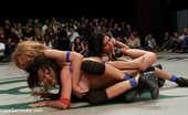 Ultimate Surrender 213869 This Is A Very Close Tag Team Match Up. No One Wants To Walk Away A Loser, So Every Pulls Out Their Best Submission Hold And Stuffs Their Fingers Deep
