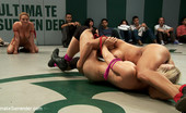 Ultimate Surrender 213880 Curvacious Izamar And Krissy Lynn Battle Slim, Sexy Dylan And Wenona In Round 3 Of July'S Tag Team Live Show
