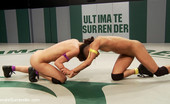 Ultimate Surrender 213940 Featherweights Are Some Of The Funnest Battles To Watch. The Combatants Are Sleek, Slim, Sexy And Move Quickly. These Two Babes Don'T Disappoint.
