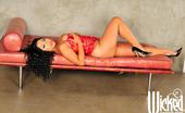 Wicked.com Kya Tropic Chubby Asian Cutie Kya Tropic Shows Off Big Boobs, Nice Belly And Long Legs
