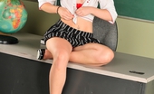 Wicked.com Ashlyn Rae 215968 Brunette Schoolgirl Ashlyn Rae Is Demonstrating Softcore In The College Classroom
