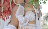 Sex Art Milena D & Nika N 216689 Funtzio Two Alluring Damsels With The Face Of An Angel, Pretty Braided Hair, And Delightfully Petite Bodies Dressed In Frilly, Sheer Lingerie And Stockings. Antares
