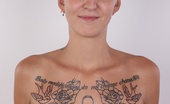 Czech Casting Alexandra (4222) 217407 The Girl With The Dragon Tattoo... Well, Alex Doesn'T Really Have A Dragon Tattooed On Her Young Body, But Her Body Is Covered In Many Tattoos. She Has Pierced Nipple And She'S Planning Even More Tattoos. Yeah, Alex Is A Girl That Makes You Careful, Becau