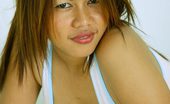 Asian Suck Dolls Aom 219727 Naturally Busty Thai Beauty Aom Strips To Show Her Huge Tits And Nice Pussy
