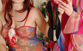 Strapon Sissies Rita & Maurice 220271 Sissy Guy Boasts His New Dresses Before Getting His Butt Strap-On Fucked
