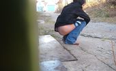 Piss Hunters 222305 Outdoor Pee Sideview
