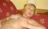 My Cute Asian 224161 Busty Amateur Asian Blonde Shows Her Shaved Pussy On Sofa
