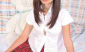 My Cute Asian 224326 Sweet Asian Teen In School Uniform Strips And Plugs A Dildo In Her Pussy
