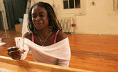 Ebony Cum Dumps Lil Bit 228815 Thirsty Black Hooker Drinks A Cum Cocktail
