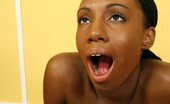 Ebony Cum Dumps Mahlia 228841 Complaining Ebony Whore Swallows Mouthful Of Cum
