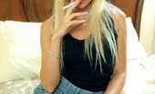 Smoking Videos Jessica Menthol Cigarette 229565 Blonde Babe Smokes A Menthol Cigarette And Shows Her Naked Pussy
