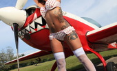 Dirty Diablos Tiana Cin 230165 Tiana Cin Is One Of The Sexiest Alt Models We Have Ever Seen. Part Asian, This Chicago Native Has Some Great Ink Work On Her Body And We Were Excited To Expose It On Film. Tiana Cin - Air Plane Photo Shoot
