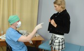 Special Examination 230479 Male Pussy Doctor Humiliates A Nude Teen Cutie
