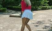 Stiletto Girl 230717 Gorgeous Blonde Wearing Some Silky Smooth Pantyhose
