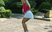 Stiletto Girl 230717 Gorgeous Blonde Wearing Some Silky Smooth Pantyhose
