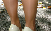 Stiletto Girl 230935 Cute Blonde Iona Is Teasing In A Very Sexy Pair Of White Stilettos
