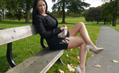 Stiletto Girl 230996 Leggy Imelda Takes A Break From Her Busy Working Day And Takes A Stroll In The Park Wearing Her Gorgeous Stilettos
