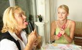 Meet My Sweet Future Mom In Law Toy Fucks Her 231949 The Young Blonde Has Lesbian Dildo Sex With Her Boyfriend'S Mom At A B-Day Party
