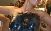 Kaley Kennedy Latex 233247 Kaley Poses In Front Of The Mirror Covered In Black Latex! If You Like Latex Or Perky Nipples Then You Are Going To Love These Pics!