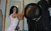 Kaley Kennedy Laundryx 233252 Kaley Decided To Do Some Laundry, Including The Clothes She Was Wearing. Watch As She Pulls Off Her Pink Panties And Puts Her Clothes Through The Spin Cycle.
