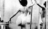 Vintage Classic Porn 233341 Several Twenties Stocking Ladies Showing The Natural Goods
