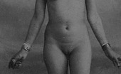 Vintage Classic Porn 233380 Naughty Vintage Ladies Posing Nude Outside In The Garden
