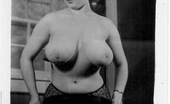 Vintage Classic Porn 233405 Big Breasted Vintage Girls Showing Their Sensual Curves
