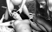 Vintage Classic Porn 233412 Hairy Sixties Teen Hippies Showing Their Natural Bodies
