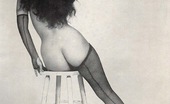 Vintage Classic Porn 233423 Several Fifties Ladies Showing Their Perfectly Shaped Butts
