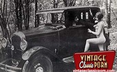 Vintage Classic Porn 233424 Several Vintage Car Lovers Showing Their Sexy Body Parts
