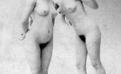 Vintage Classic Porn 233461 Several Vintage Girlies Showing Their Hairy Tight Beavers
