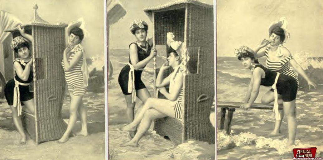 Vintage Classic Porn Several Original Shots From The 1920 At The Local  Beach 233485 - Good Sex Porn