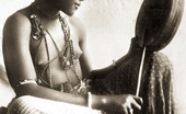 Vintage Classic Porn 233509 Several Nude African Ladies From The Twenties Showing It All
