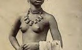 Vintage Classic Porn 233509 Several Nude African Ladies From The Twenties Showing It All
