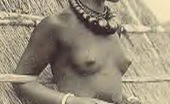 Vintage Classic Porn 233509 Several Nude African Ladies From The Twenties Showing It All
