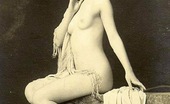Vintage Classic Porn 233534 Very Artistic Vintage Nude Hairy Girls Posing Solo Pictures
