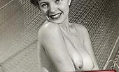 Vintage Classic Porn 233553 Real Professional Vintage Naked Models Posing For Camera
