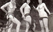 Vintage Classic Porn 233566 Real Classic Vintage Sexy Babes Are Playing Naked Outside
